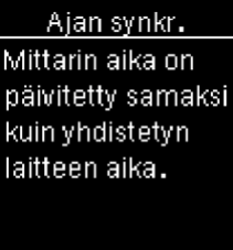 Accu-Chek Guide Ajan synkronointi virheilmoitus