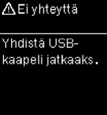 Accu-Chek Guide ei yhteyttä virheilmoitus