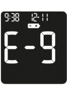 Accu-Chek Instant E-9 virheilmoitus