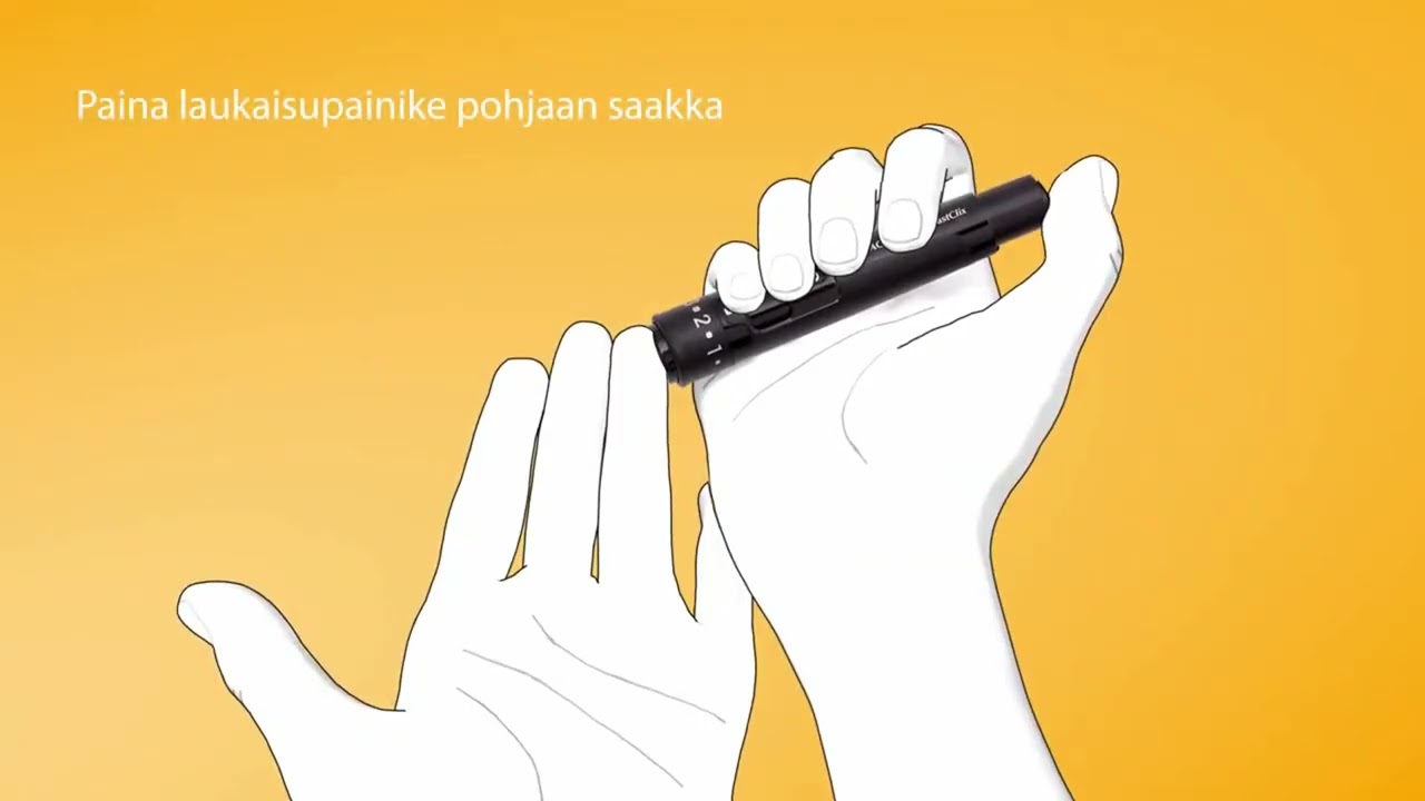 Accu-Chek FastClix - lansettikynän käyttö