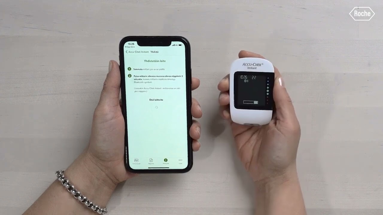 mySugr - sovelluksen käyttöönotto ja verensokerimittarin yhdistäminen