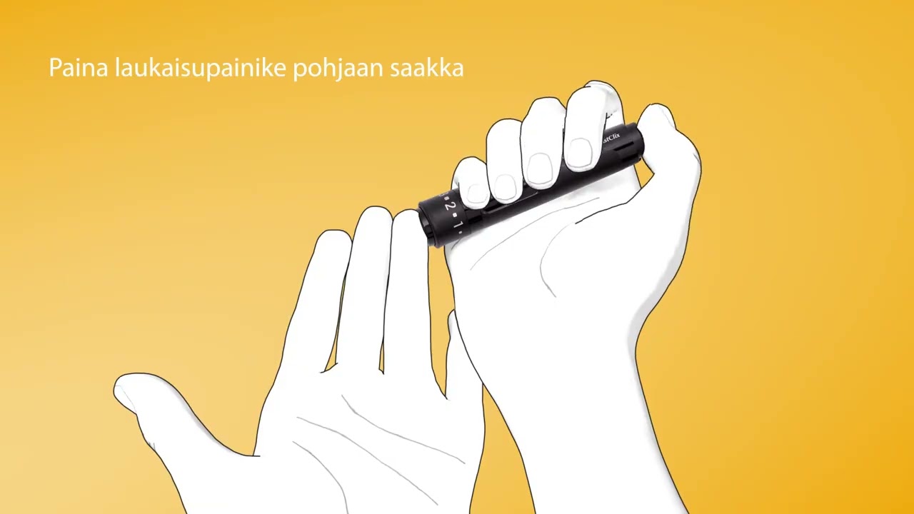 Accu-Chek FastClix - lansettikynän käyttö