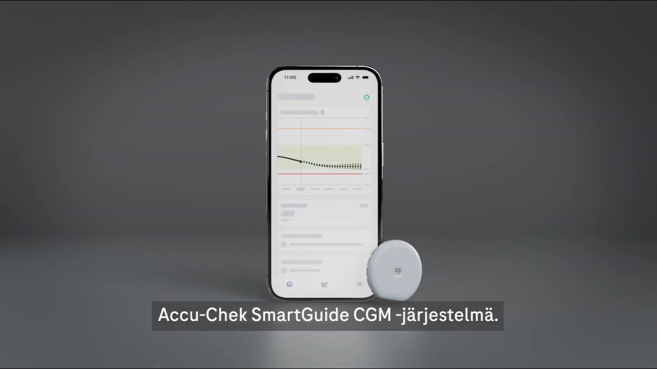 Tutustu Accu-Chek SmartGuide -järjestelmään – henkilökohtaiseen glukoosioppaaseesi
