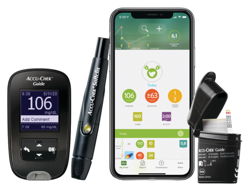 Accu-Chek Guide, Accu-Chek SoftClix ja mySugr- sovellus